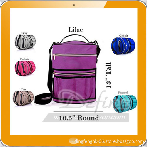 Knitting Bag Yarn Storage with 7 Multi-Use Pockets